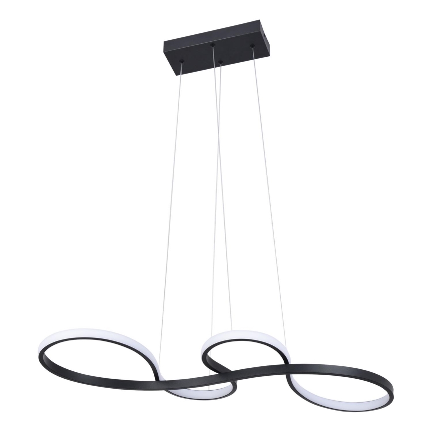 LED pendel SALSA LED/38W/230V 4000K sort