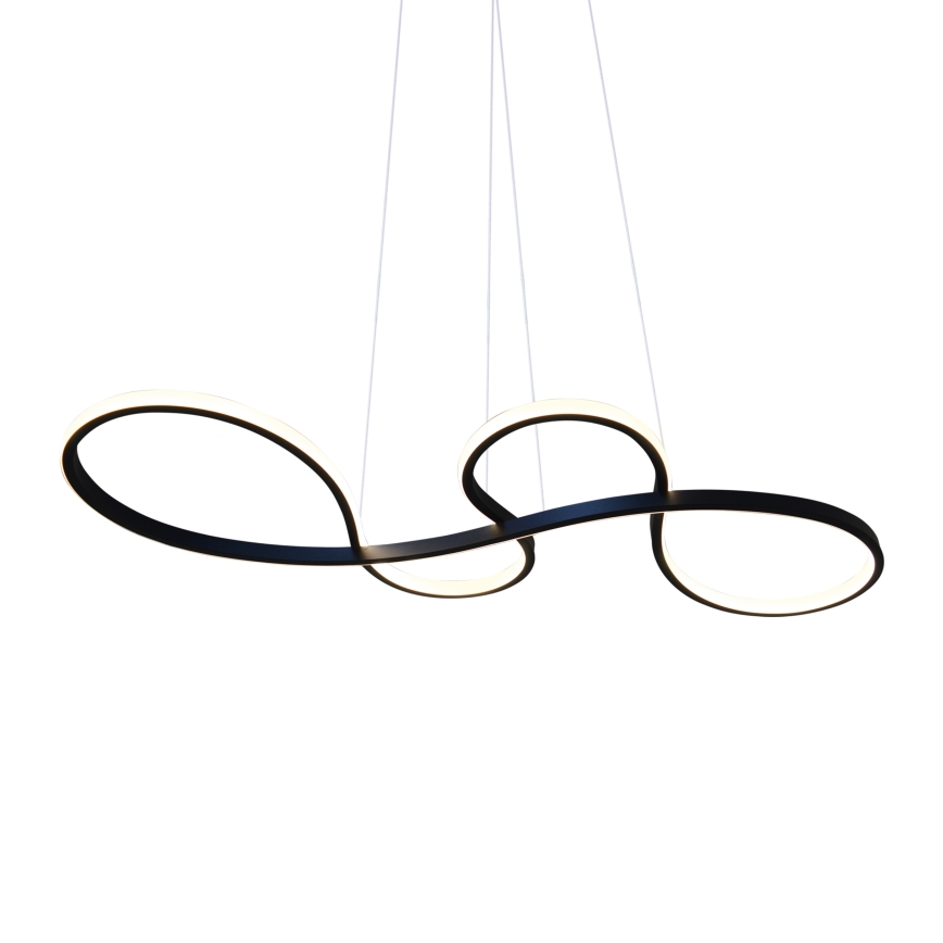 LED pendel SALSA LED/38W/230V 4000K sort
