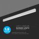 LED pendel SAMSUNG CHIP 1xLED/40W/230V 4000K sølvfarvet