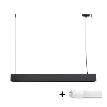 LED pendel SPARK 1xG13/8,5W/230V sort
