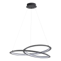 LED pendel TANGO LED/44W/230V 4000K diameter 60 cm sort