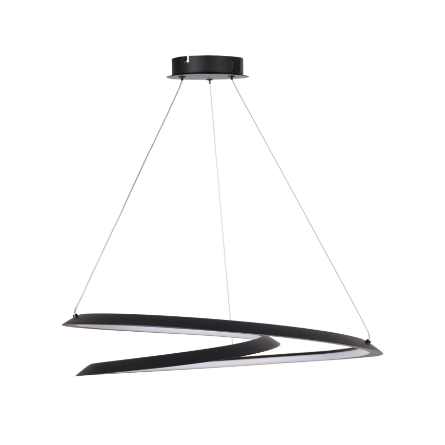 LED pendel TANGO LED/44W/230V 4000K diameter 60 cm sort