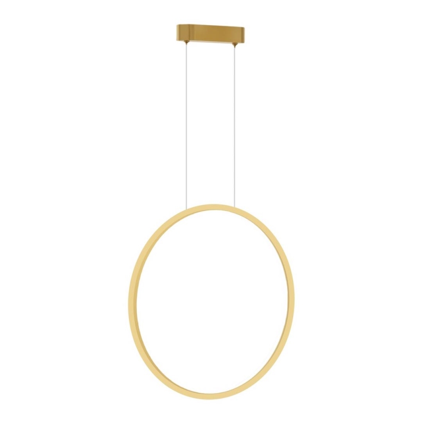 LED pendel til badeværelse SATURNO LED/28W/230V IP44 guldfarvet