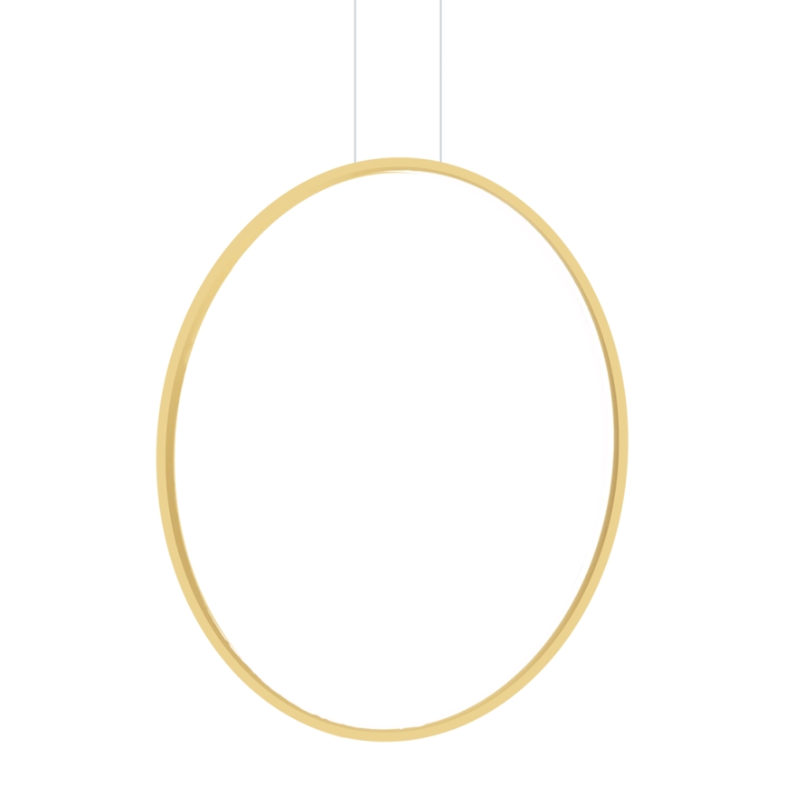 LED pendel til badeværelse SATURNO LED/46W/230V IP44 guldfarvet