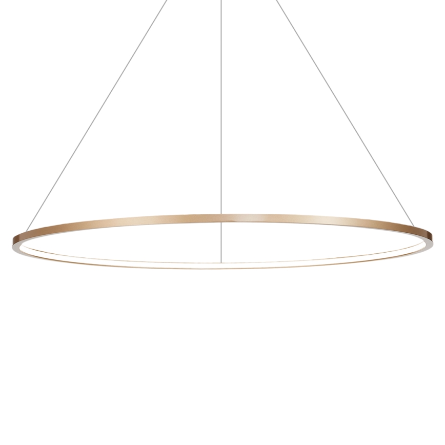 LED pendel til badeværelse SATURNO LED/65W/230V IP44 guldfarvet
