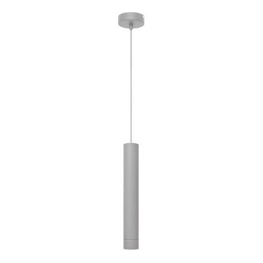 LED pendel TUBA 1xGU10/4,8W/230V grå