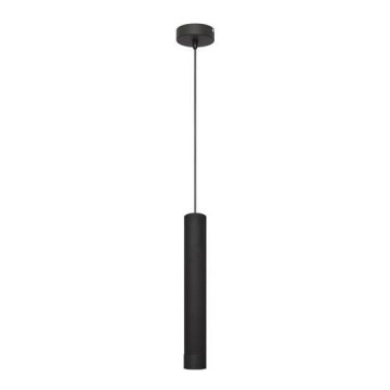 LED pendel TUBA 1xGU10/4,8W/230V sort