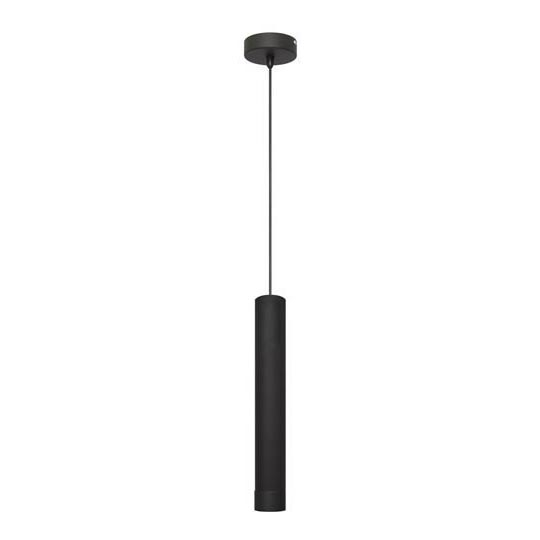 LED pendel TUBA 1xGU10/4,8W/230V sort