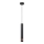 LED Pendel TUBA 1xGU10/4,8W/230V sort/kobber