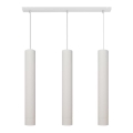 LED Pendel TUBA 3xGU10/4,8W/230V hvid