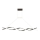 LED pendel TWIST LED/37W/230V 4000K 120 cm sort