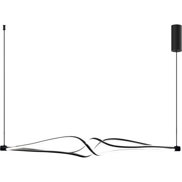 LED pendel TWISTER LED/56W/230V sort