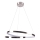 LED pendel ZEFIRA LED/40W/230V 4000K diameter 50 cm skinnende krom