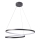 LED pendel ZEFIRA LED/52W/230V 4000K diameter 60 cm antracit