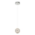 LED Pendellampe CREMONA 1xLED/5W/230V 3000K mat krom