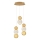 LED Pendellampe CREMONA LED/17W/230V 3000K guld