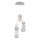 LED Pendellampe CREMONA LED/17W/230V 3000K mat krom