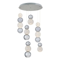 LED Pendellampe CREMONA LED/34W/230V 3000K mat krom