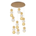 LED Pendellampe CREMONA LED/51W/230V 3000K guld