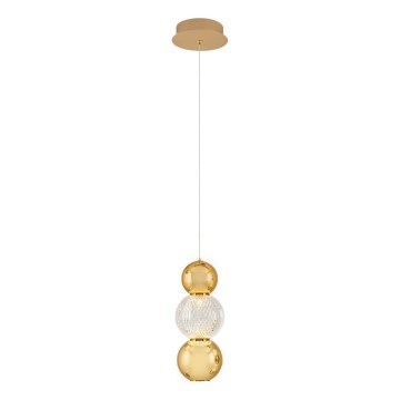 LED Pendellampe CREMONA LED/5W/230V 3000K guld