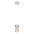 LED Pendellampe CREMONA LED/5W/230V 3000K mat chrome