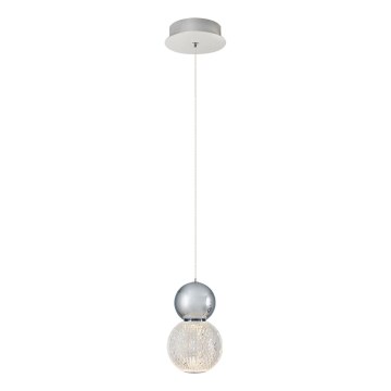 LED Pendellampe CREMONA LED/5W/230V 3000K mat chrome