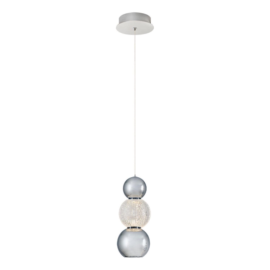 LED Pendellampe CREMONA LED/5W/230V 3000K mat krom
