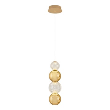 LED Pendellampe CREMONA LED/7W/230V 3000K guld
