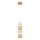 LED Pendellampe CREMONA LED/7W/230V 3000K guld