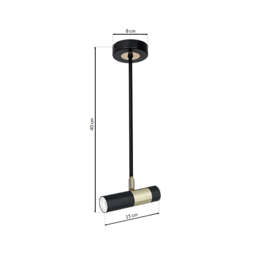 LED Pendellampe DALLAS 1xGU10/3W/230V