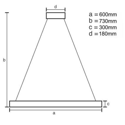 LED krystalpendel dæmpbar LED/80W/230V 3000-6500K guldfarvet + fjernbetjening