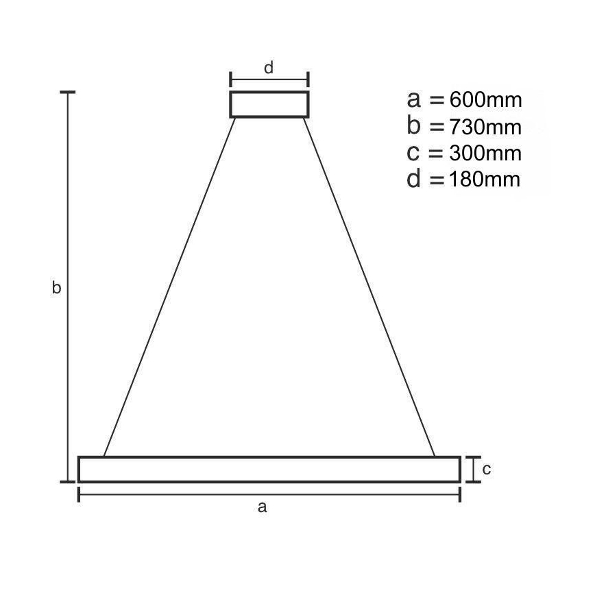 LED krystalpendel dæmpbar LED/80W/230V 3000-6500K guldfarvet + fjernbetjening