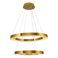 LED Pendellampe JESI LED/140W/230V 3000K 100 cm bronze
