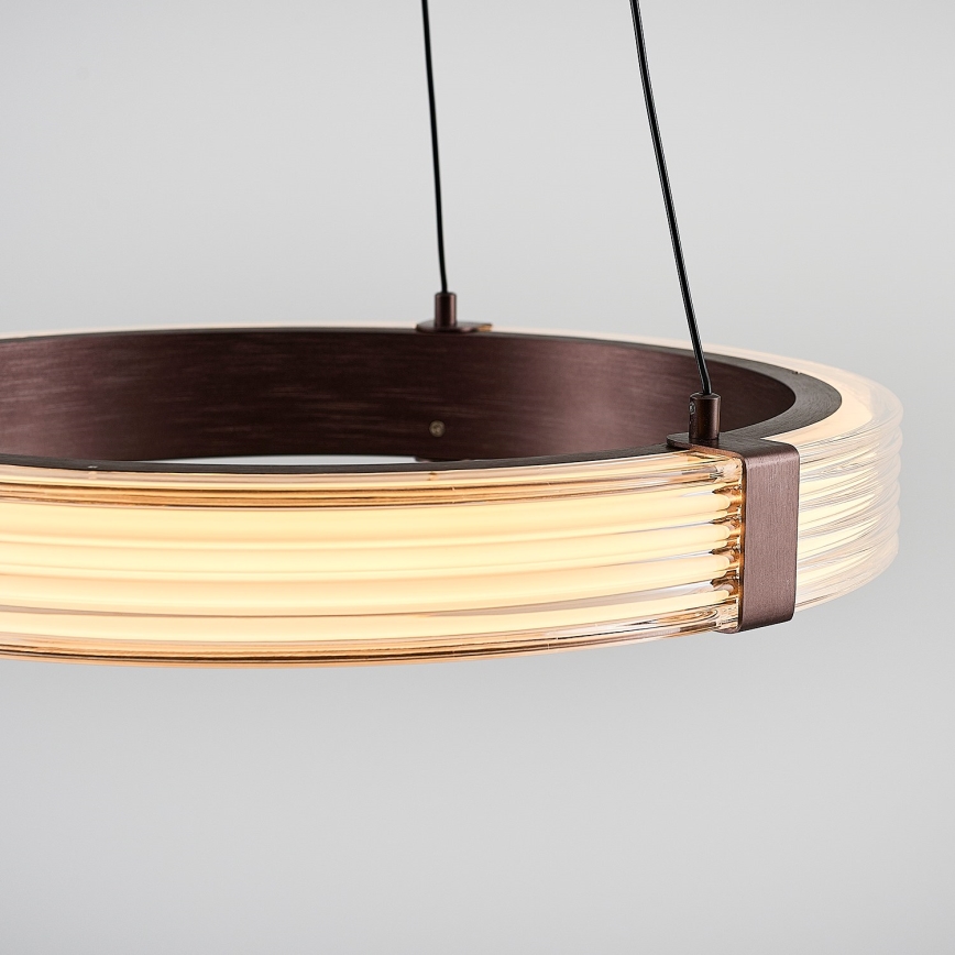 LED Pendellampe JESI LED/2W/230V 3000K brun