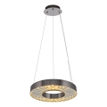 LED Pendellampe JESI LED/35W/230V 3000K diameter 40 cm sølv