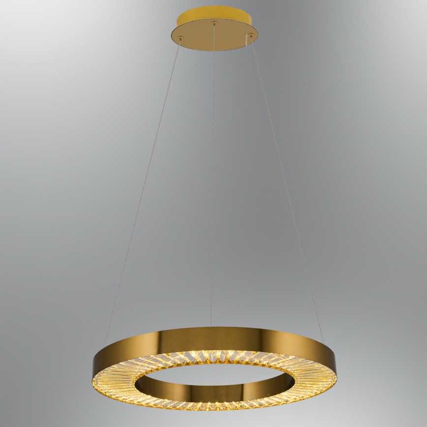 LED Pendellampe JESI LED/35W/230V 3000K Ø 60 cm bronze