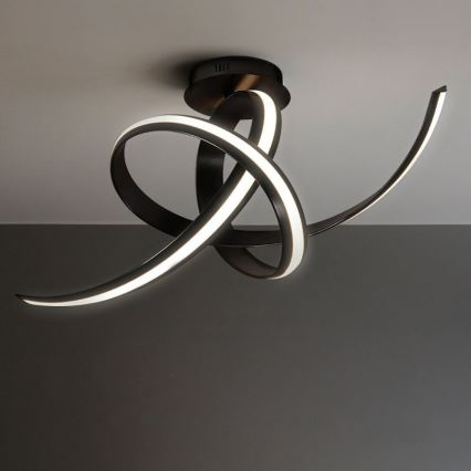 LED plafondlampe AREZIA LED/41W/230V sort