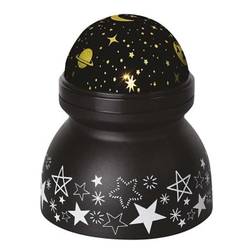LED projektor med julemotiv LED/3xAAA