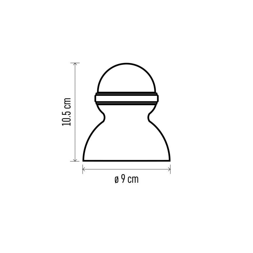 LED projektor med julemotiv LED/3xAAA