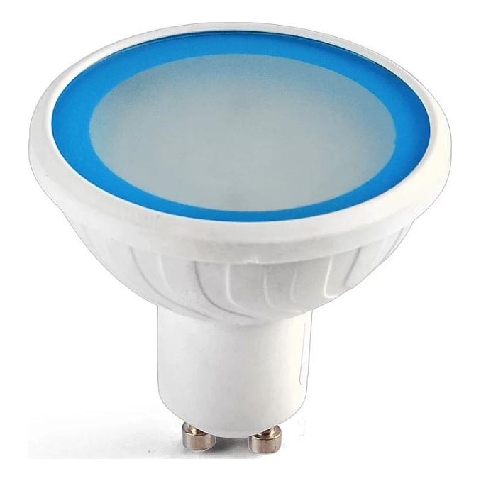 LED projektør dæmpbar lyspære EASY CONNECT GU10/4W/230V blå