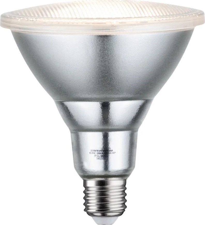 LED projektør dæmpbar lyspære PAR38 E27/13,8W/230V 3000K - Paulmann 28826