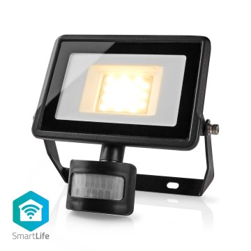 LED projektør dæmpbar med bevægelsessensor SmartLife LED/20W/230V 3000-6500K IP44 Wi-Fi