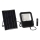 LED projektør dæmpbar med solpanel og dusk sensor LED/10W/10000 mAh 3,2V IP65 + fjernbetjening