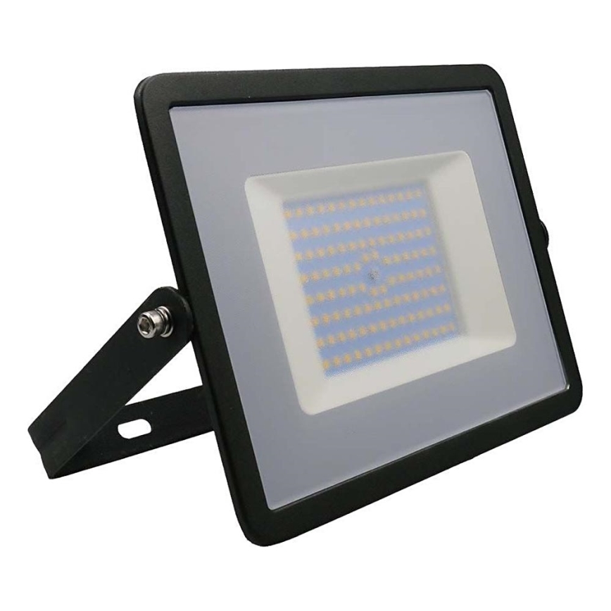 LED projektør LED/100W/230V 4000K IP65 sort