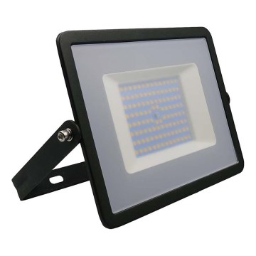 LED projektør LED/100W/230V 6500K IP65 sort