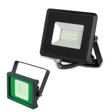 LED projektør LED/10W/230V IP65 grønt lys