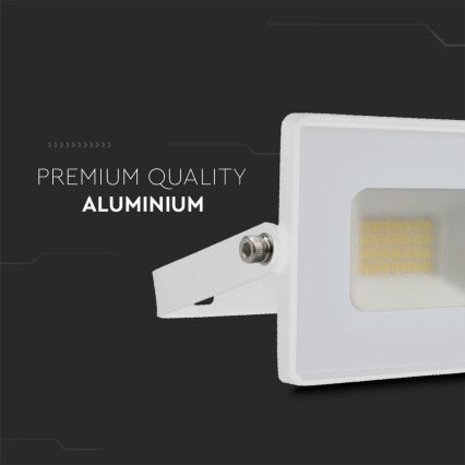 LED projektør LED/20W/230V 4000K IP65 hvid