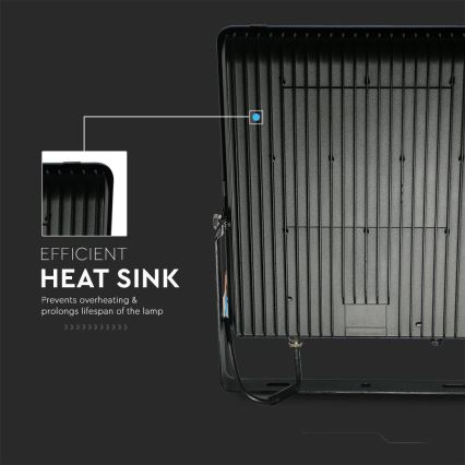 LED projektør LED/30W/230V 6400K IP65 sort