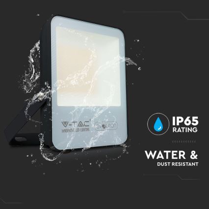 LED projektør LED/30W/230V 6400K IP65 sort