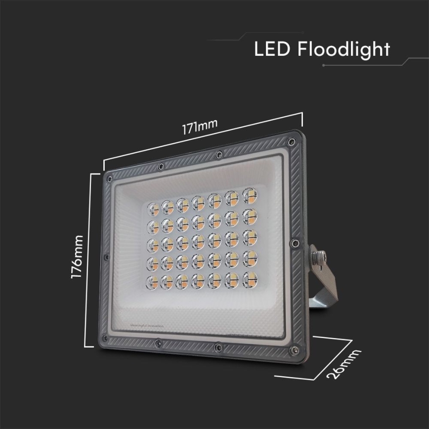LED projektør LED/30W/230V IP65 3000/4000/6500K